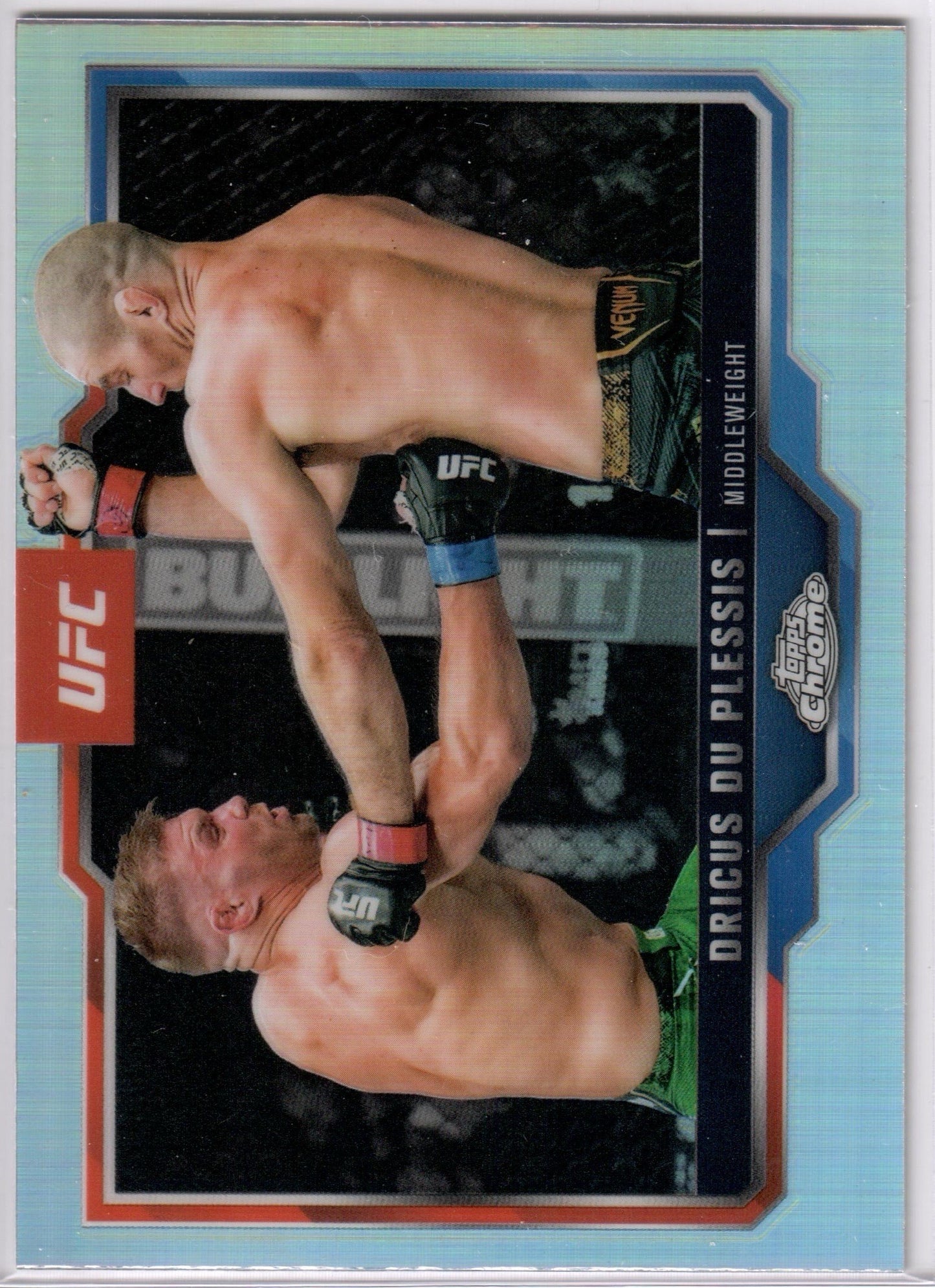 UFC - 2025 Topps Chrome - Dricus du Plessis - REFRACTOR - #137 - NM