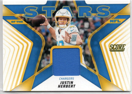 NFL - 2025 Panini Stars of the NFL Relic - Justin Herbert - SNJ-JHT - Mint