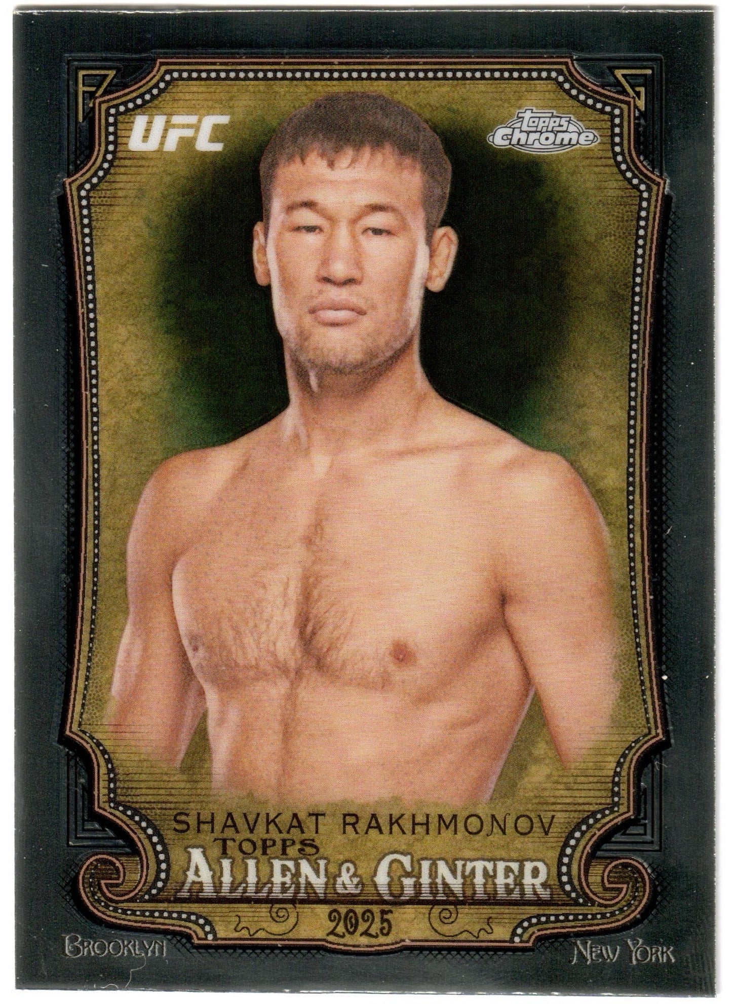 UFC - 2025 Topps Chrome - Shavkat Rakhmonov - Allen & Ginter - #AAG-7 - NM