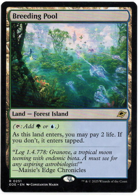 Magic the Gathering - Breeding Pool - RARE - Edge of Eternities - Mint