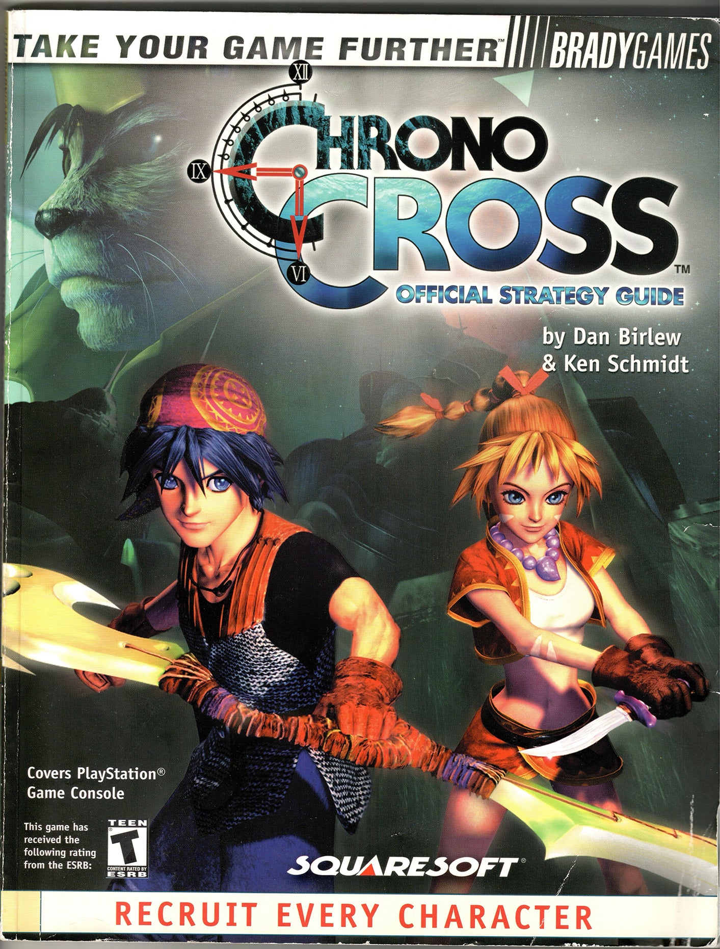 Brady Games - Chrono Cross Official Strategy Guide - 2000 - Very Good Condition