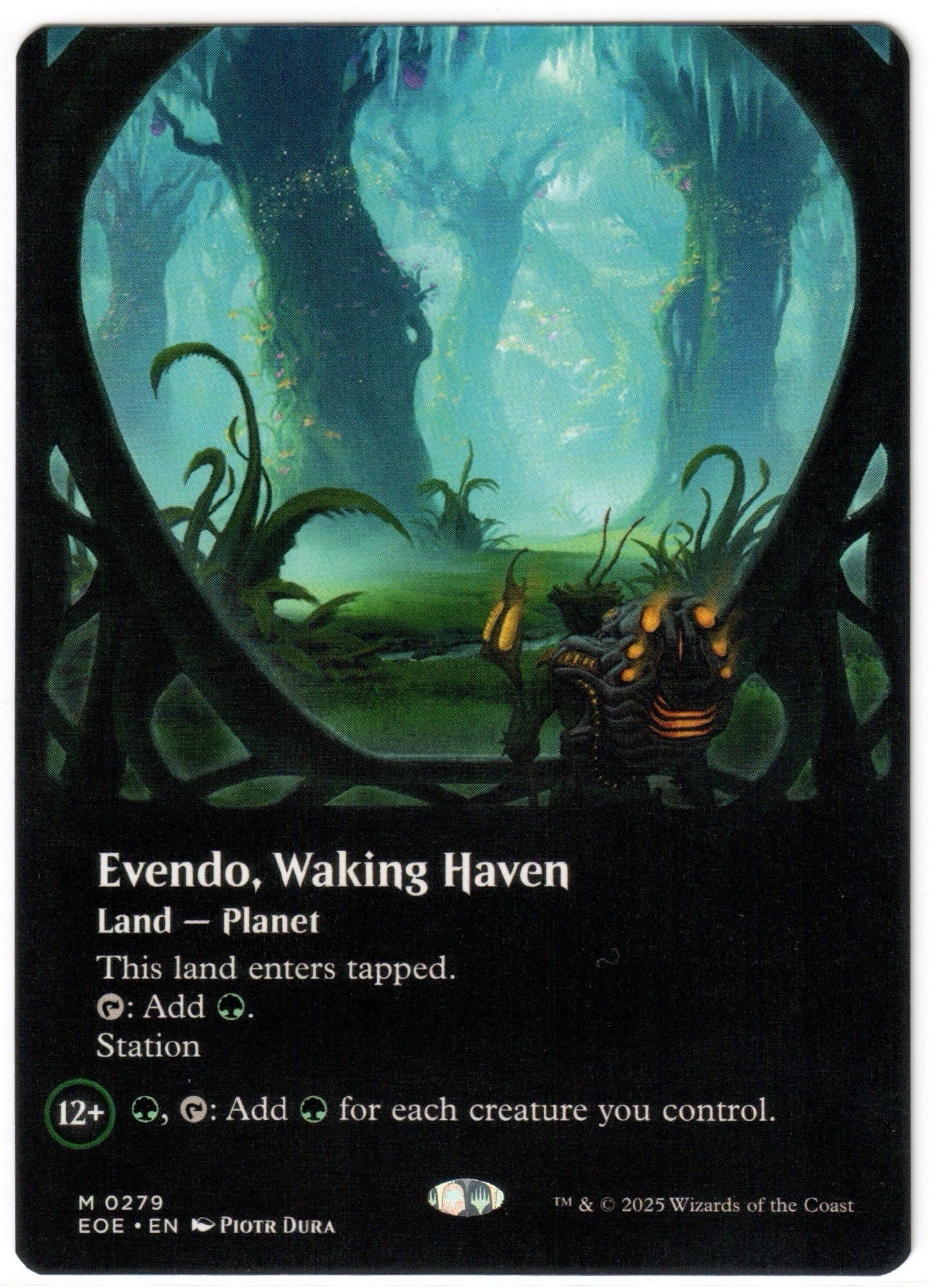 Magic the Gathering - Evendo, Waking Haven Borderless - MYTHIC - Edge of Eternities - Mint