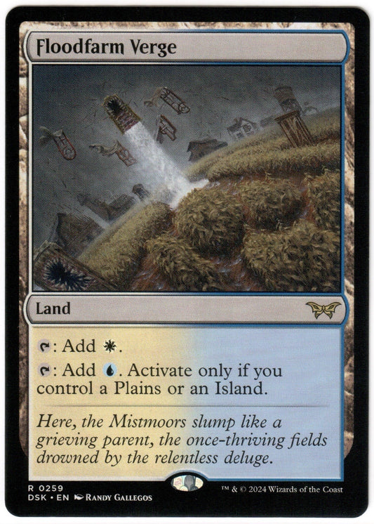 Magic the Gathering - Floodfarm Verge - RARE - Duskmourn - Mint