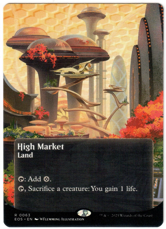 Magic the Gathering - High Market Borderless - RARE - Edge of Eternities - Mint