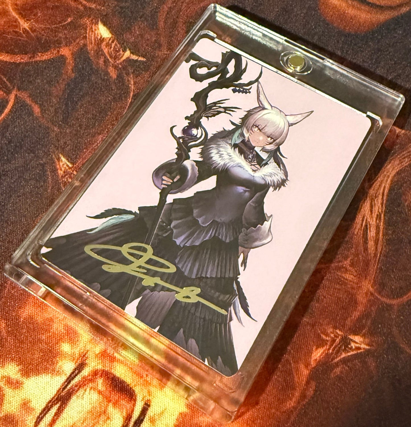 Magic the Gathering - Y’shtola, Night’s Blessed Art Series (53) Gold-Stamped Signature - Final Fantasy - Mint