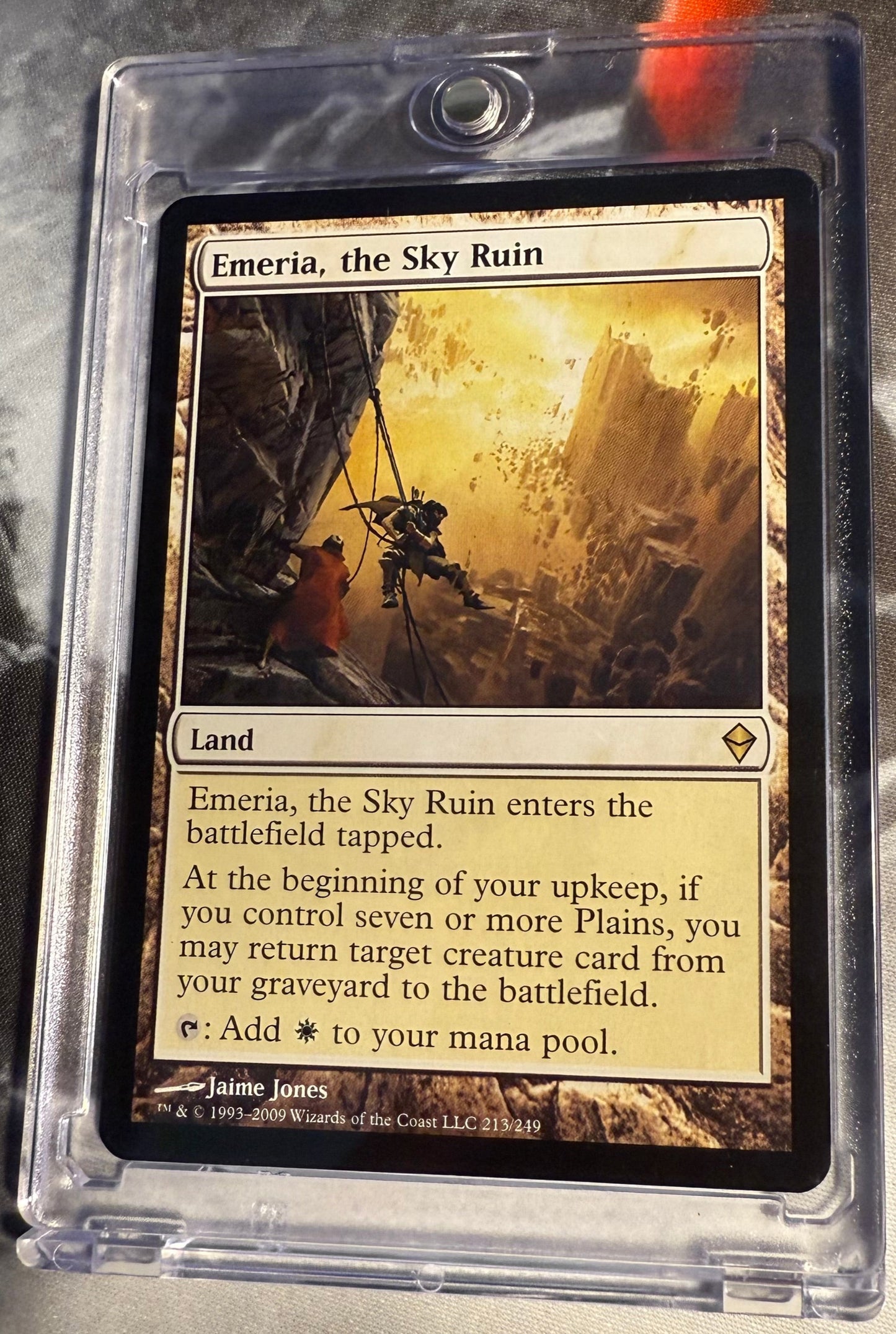 Magic the Gathering - Emeria, the Sky Ruin - RARE - Zendikar - Mint