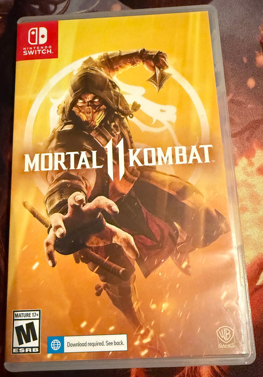 Nintendo Switch - Mortal Kombat 11 - Used- Like New