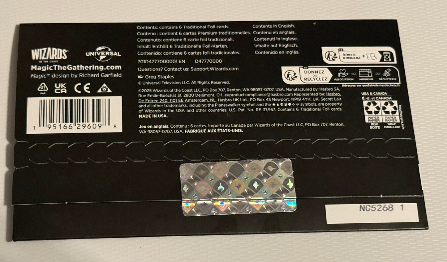 Secret Lair x The Office: Dwight's Destiny Traditional Foil Set - New/Sealed