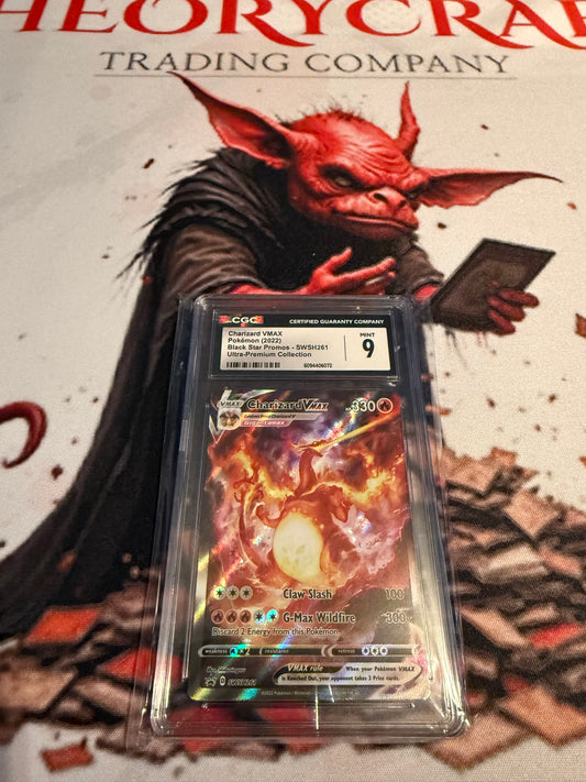 Pokemon TCG - Charizard VMAX - 2022 Black Star PROMO - #SWSH261 - MINT - CGC 9