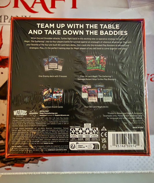 Magic the Gathering - Teenage Mutant Ninja Turtles - Turtle Team-Up - New/Sealed