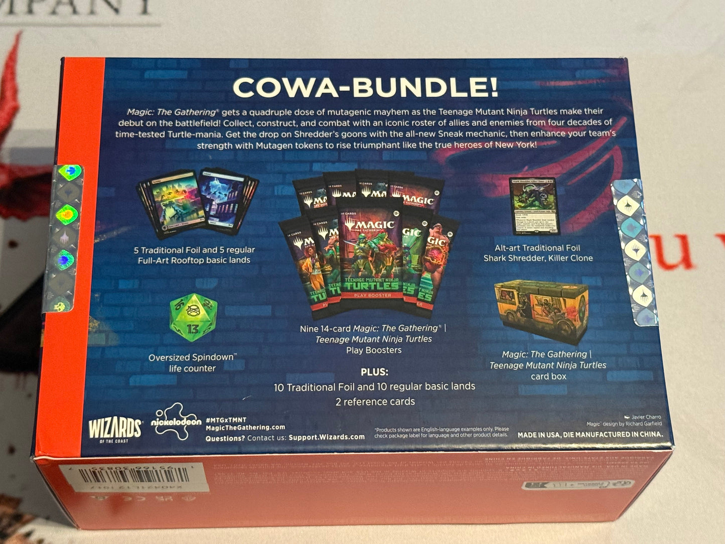 Magic the Gathering - Teenage Mutant Ninja Turtles - Bundle - New/Sealed