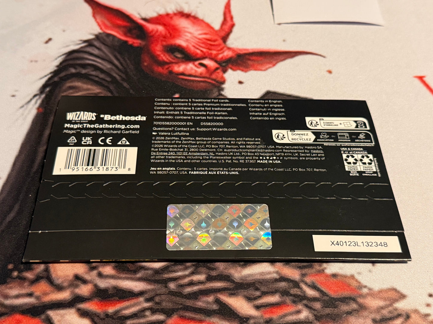 Secret Lair x Fallout: Greet the Dog Traditional Foil Edition - New/Sealed