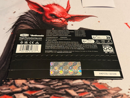 Secret Lair x Fallout: Greet the Dog Traditional Foil Edition - New/Sealed