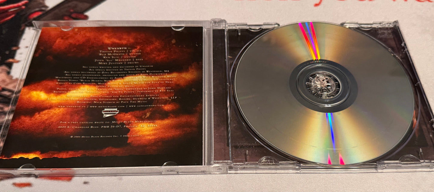 Unearth - The Oncoming Storm - 2004 - Used - Very Good/Excellent