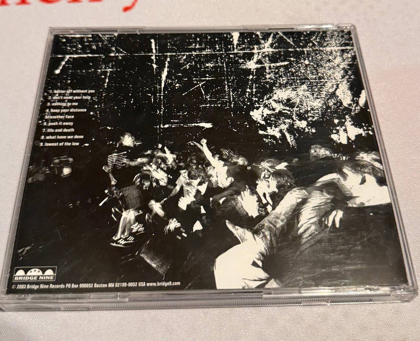 Terror - Lowest of the Low - 2003 - Bridge Nine Records - Used - VG+/EX