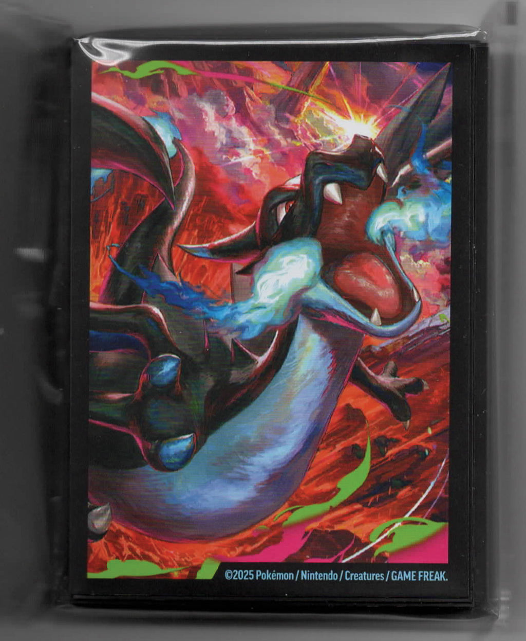 Pokemon - Mega Charizard X ex Ultra Premium Collection Card Sleeves - 65ct Pack - New/Sealed