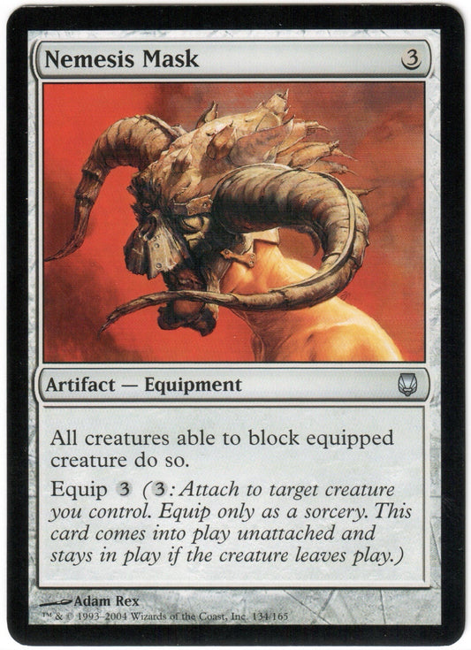 Magic the Gathering - Nemesis Mask - Darksteel - Lightly Played