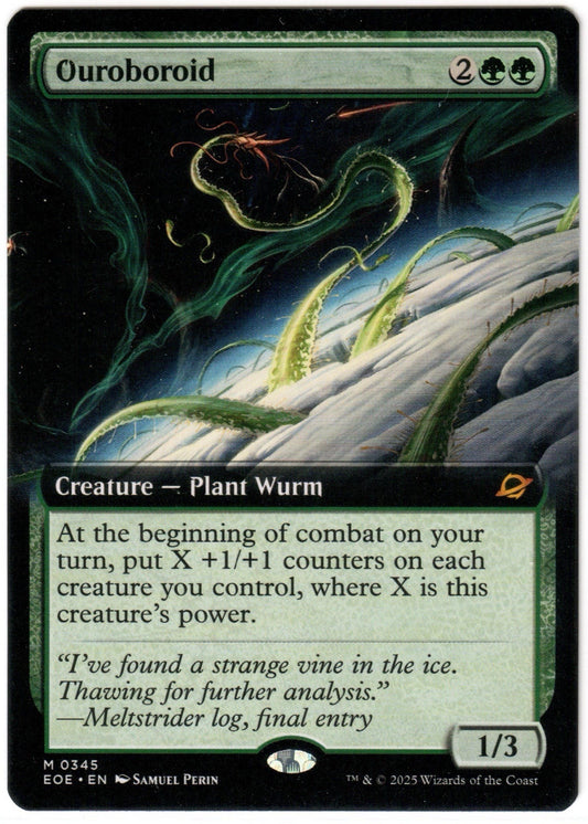 Magic the Gathering - Ouroboroid Extended Art - MYTHIC - Edge of Eternities - Mint