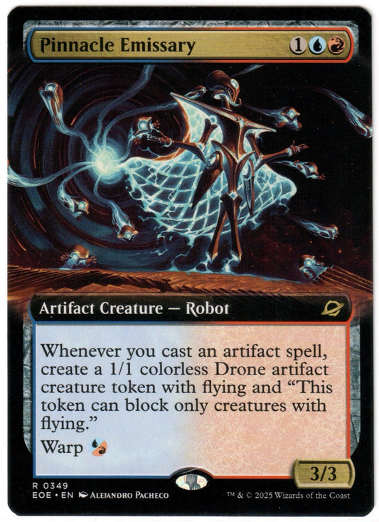 Magic the Gathering - Pinnacle Emissary Extended Art - RARE - Edge of Eternities - NM