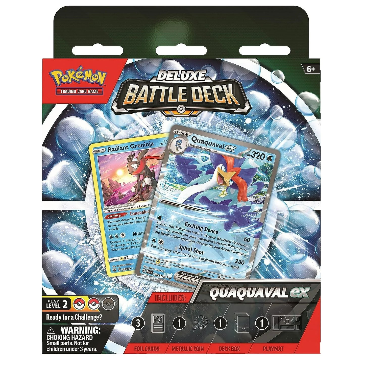 Pokemon TCG - ex Deluxe Battle Decks - Quaquaval (Water) - New/Sealed