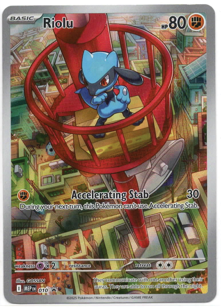 Pokemon TCG - Riolu - 010 - ME: Mega Evolution Promo - Promo - Near Mint