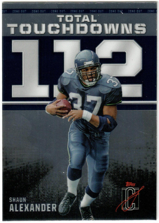 NFL - 2024 Topps Signature Class - Shaun Alexander Zone Out (ZO-12) - Mint