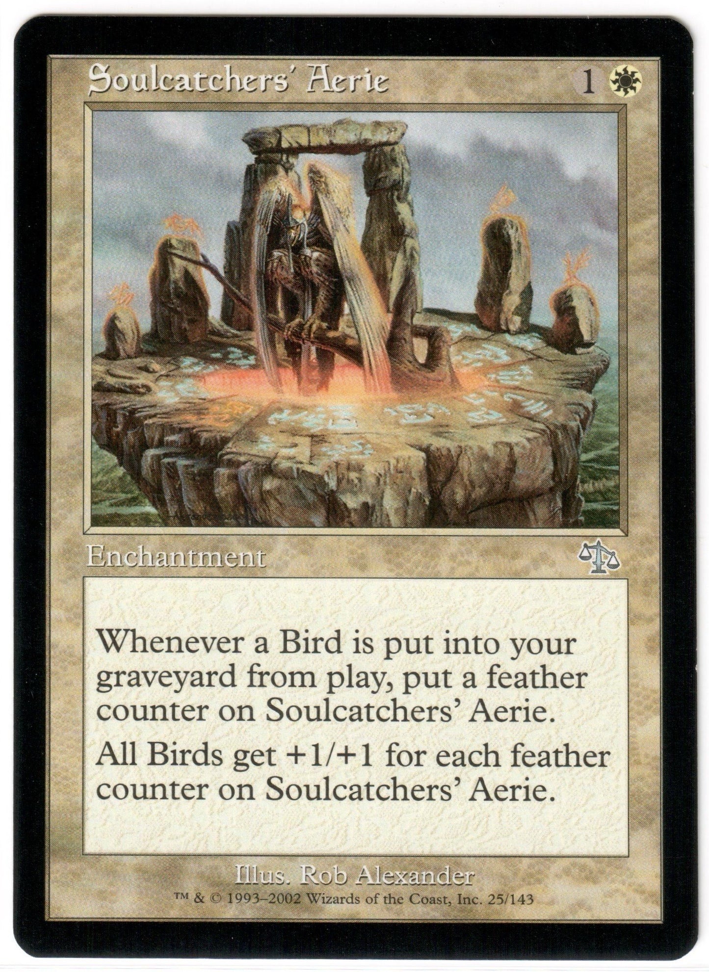 Magic the Gathering - Soulcatchers' Aerie - Judgment - Lightly Played