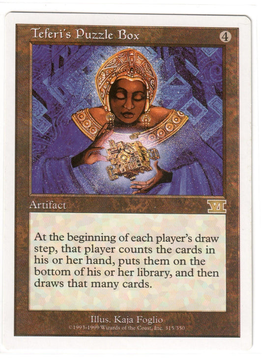Magic the Gathering - Teferi's Puzzle Box - RARE - Classic Sixth Edition - Mint