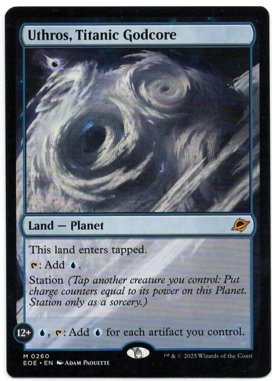 Magic the Gathering - Uthros, Titanic Godcore - MYTHIC - Edge of Eternities - Mint/NM