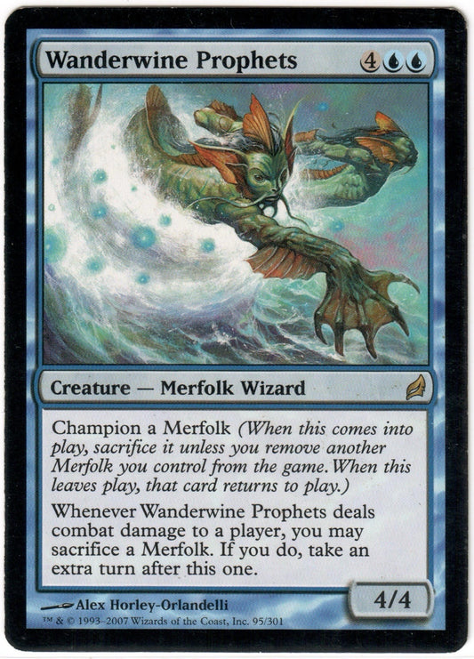 Magic the Gathering - Wanderwine Prophets - RARE - Lorwyn - MP+/LP-