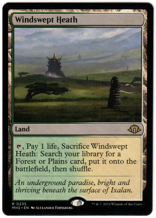 Magic the Gathering - Windswept Heath - RARE - Modern Horizons 3 - Mint