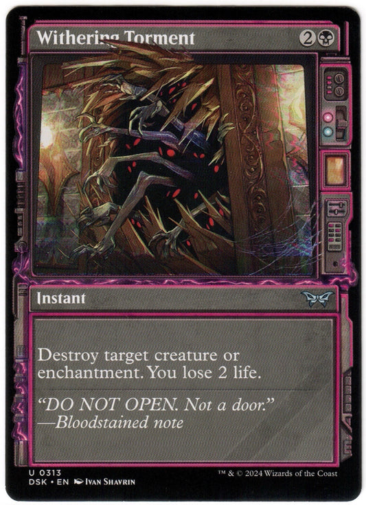 Magic the Gathering - Withering Torment Showcase - Duskmourn - Mint