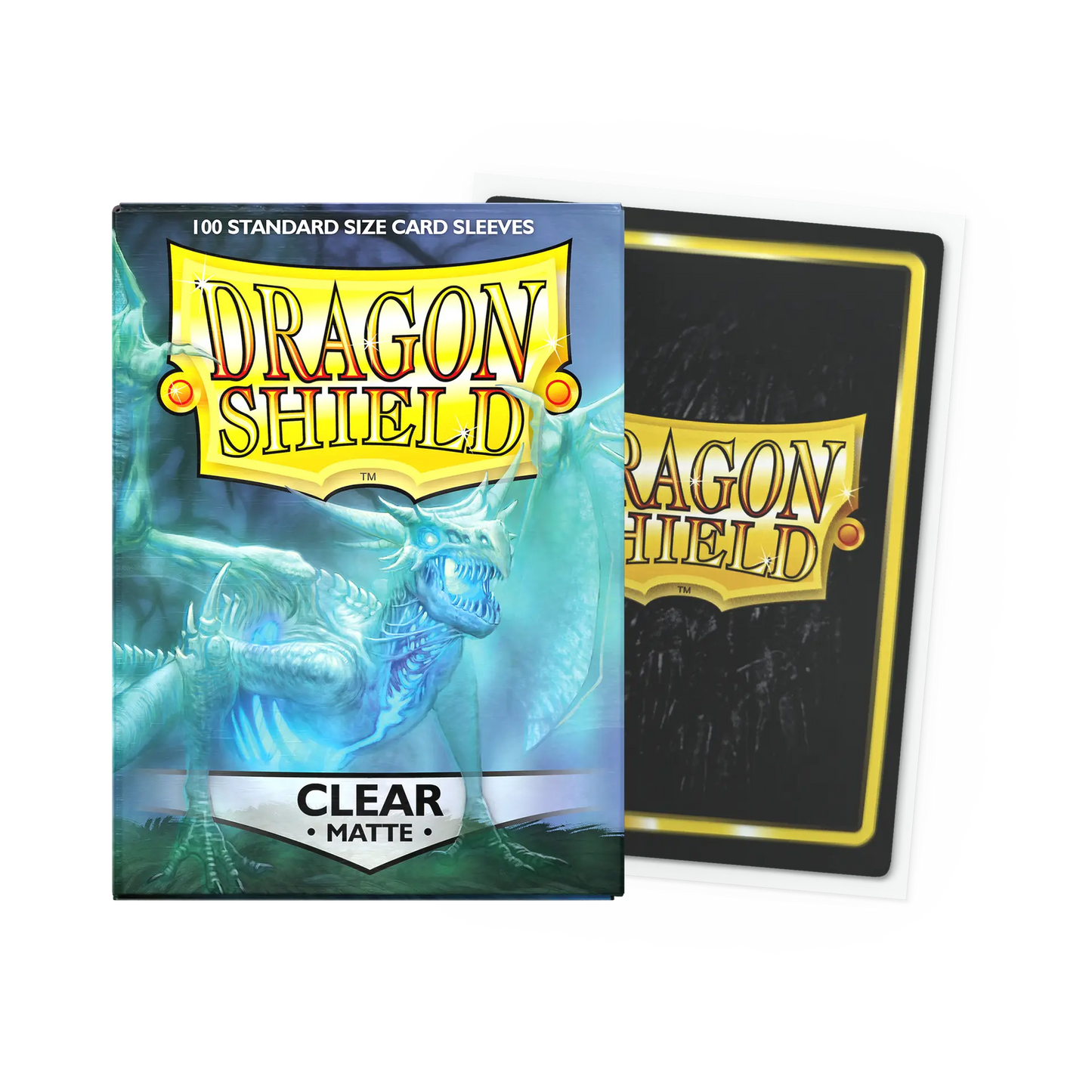 Dragon Shield - Matte Clear Card Sleeves - 100ct Box - New/Sealed