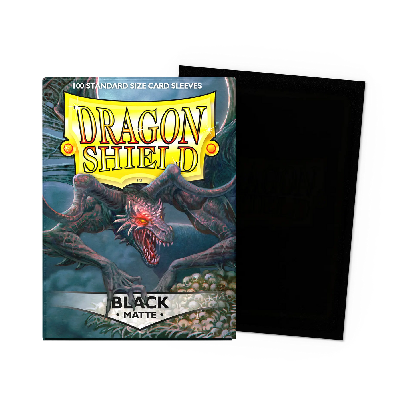 Dragon Shield - Matte Black Card Sleeves - 100ct Box - New/Sealed