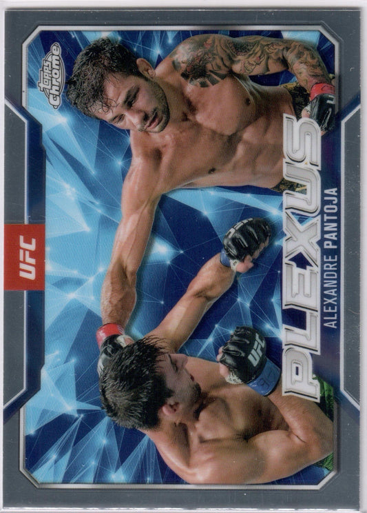 UFC - 2025 Topps Chrome - Alexandre Pantoja - PLEXUS - PLX-8 - NM