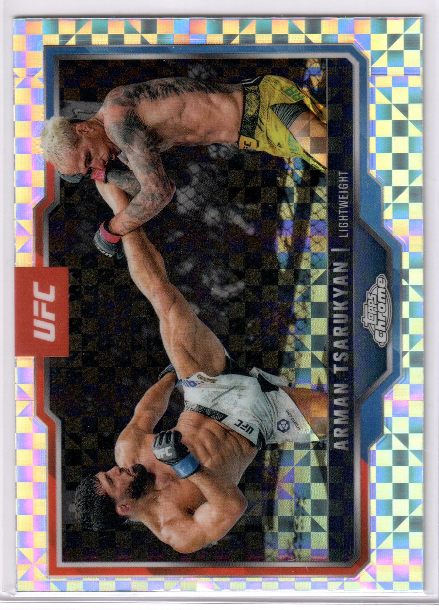 UFC - 2025 Topps Chrome - Arman Tsarukyan - X-FRACTOR - #94 - NM