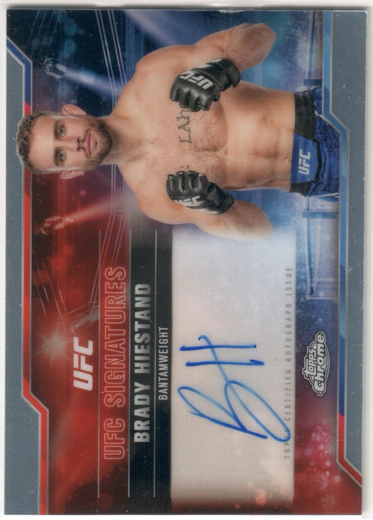 UFC - 2025 Topps Chrome - Brady Hiestand - AUTOGRAPHED - #SIG-BH - NM*