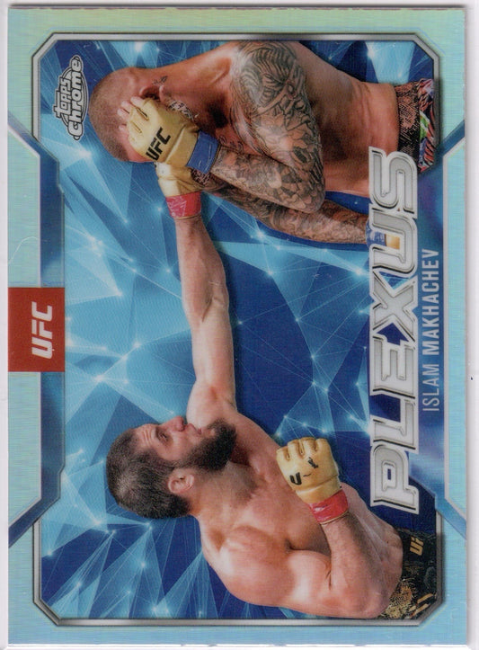 UFC - 2025 Topps Chrome - Islam Makhachev - PLEXUS - PLX-11 - NM