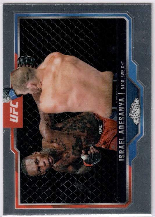UFC - 2025 Topps Chrome - Israel Adesanya - #3 - NM