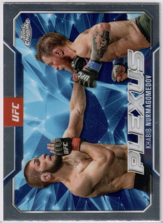 UFC - 2025 Topps Chrome - Khabib Nurmagomedov - PLEXUS - PLX-14 - NM