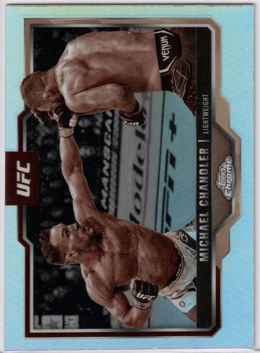UFC - 2025 Topps Chrome - Michael Chandler - SEPIA REFRACTOR - #143 - NM