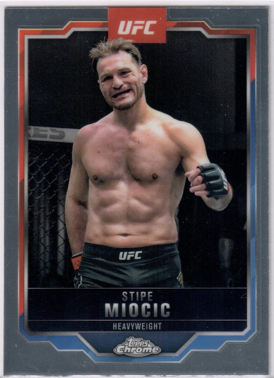 UFC - 2025 Topps Chrome - Stipe Miocic - #122 - NM