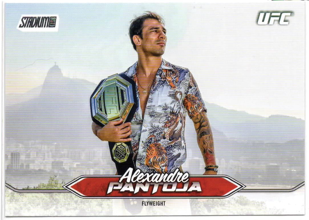 UFC - 2025 Stadium Club - Alexandre Pantoja - Image Variation - #209 - Mint