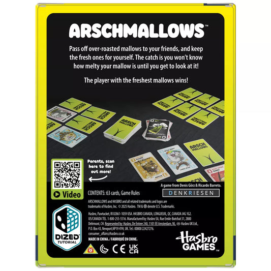 Arschmallows - A Cheeky Card Game - New/Sealed
