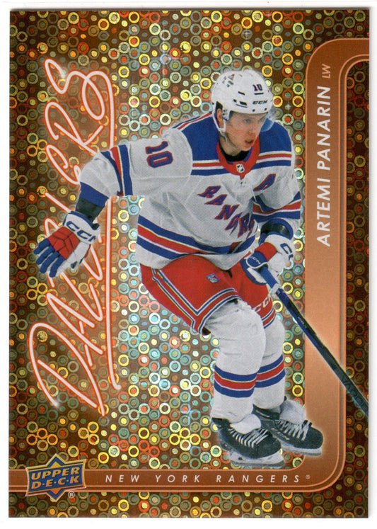 NFL - 2024-2025 Upper Deck Stage 2 - Artemi Panarin Orange Dazzlers (DZ-59) - Mint