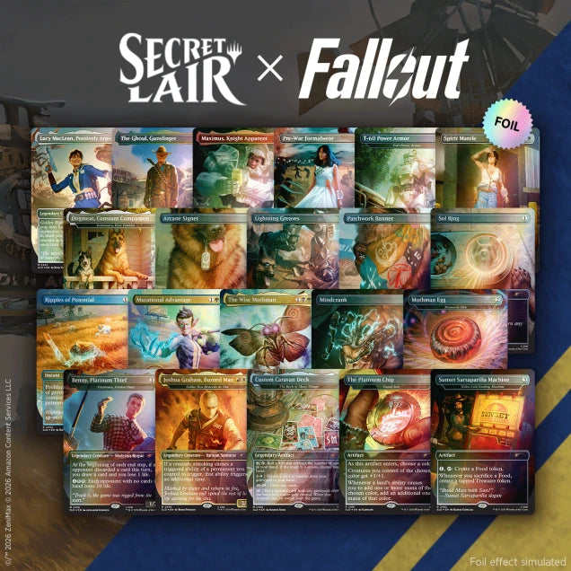 Secret Lair x Fallout: The Atomic-Grade FOIL Bundle - New/Sealed