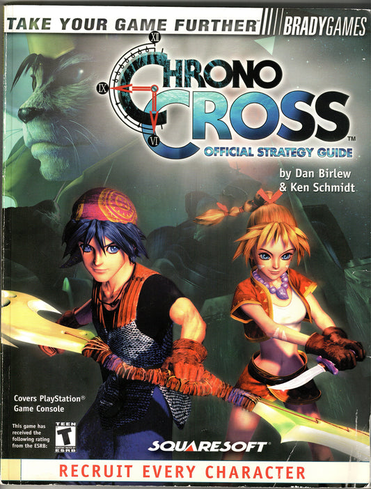 Brady Games - Chrono Cross Official Strategy Guide - 2000 - Very Good Condition