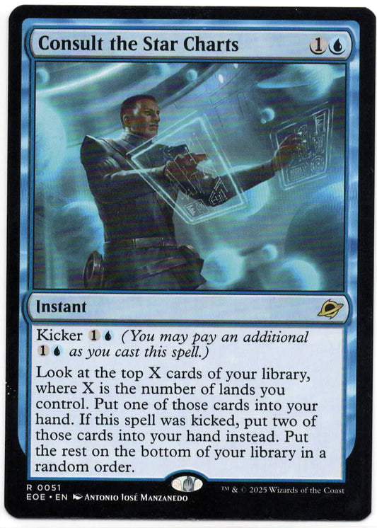 Magic the Gathering - Consult the Star Charts - RARE - Edge of Eternities - Mint