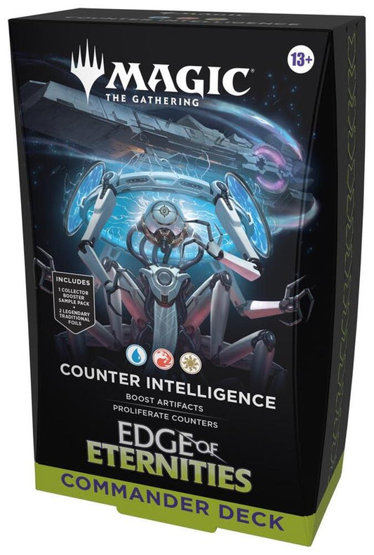 Magic the Gathering - Edge of Eternities Counter Intelligence Commander Deck - New/Sealed