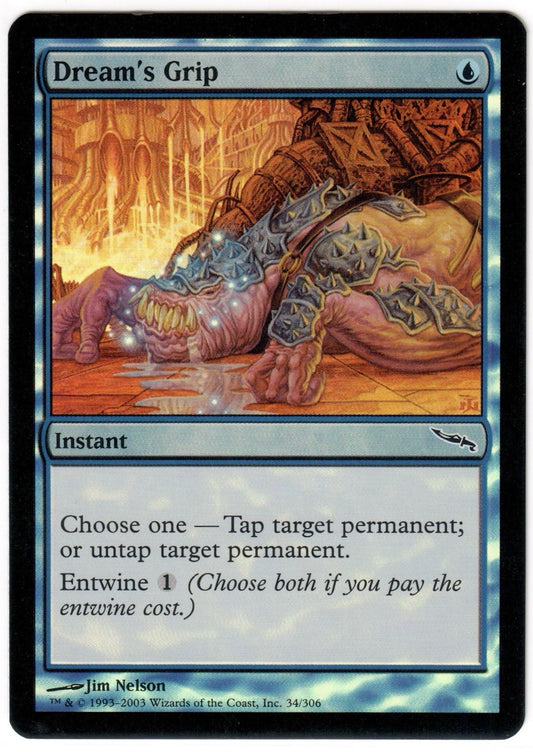 Magic the Gathering - Dream's Grip FOIL - Mirrodin - Lightly Played